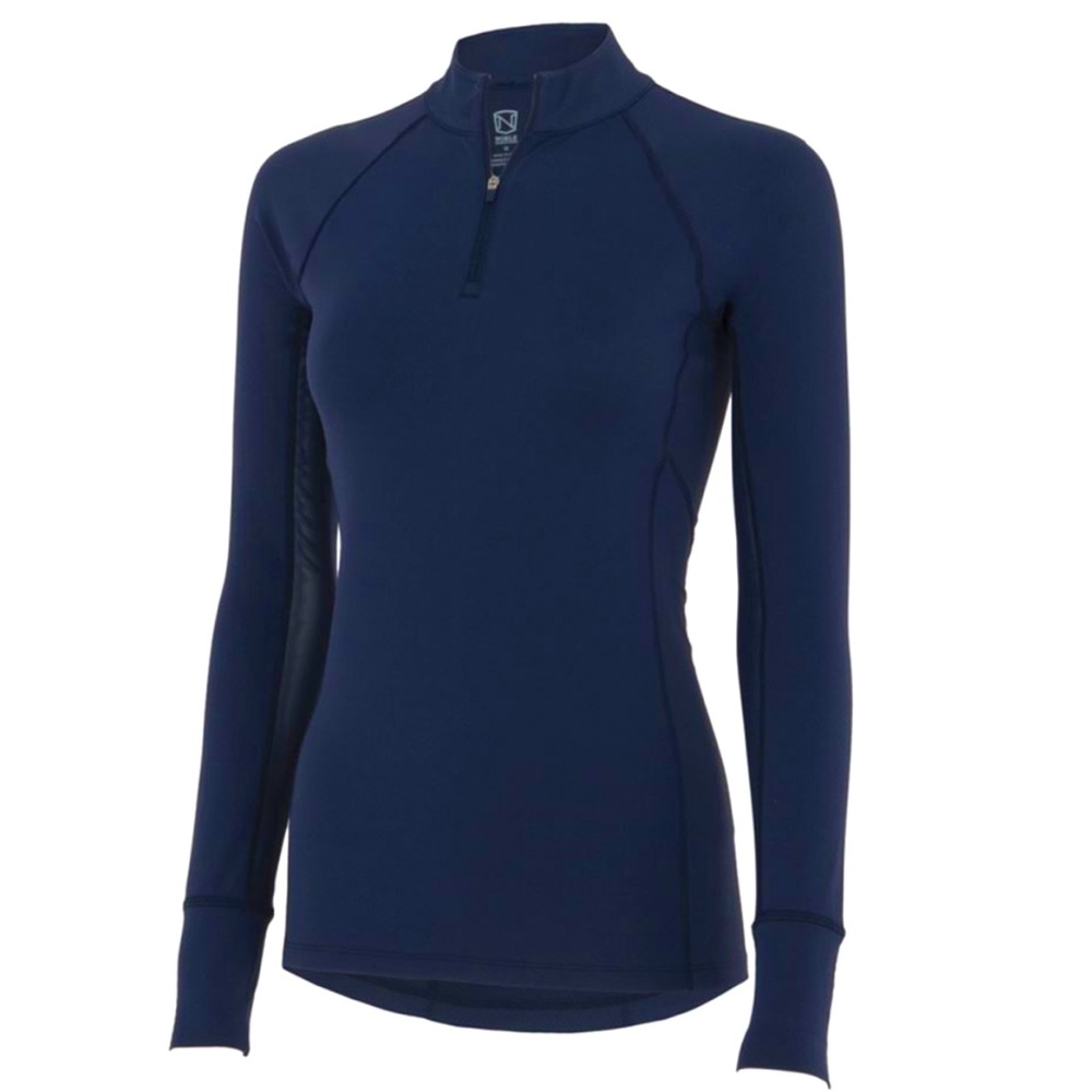 Noble Outfitters Ashley Performance Long Sleeve Sun Shirt - Medium, Navy